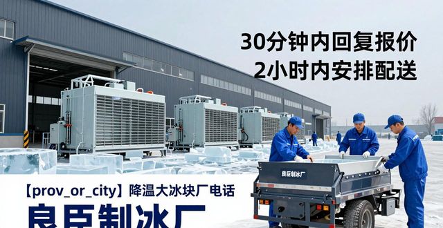 金山降温大冰块厂电话 良臣制冰厂