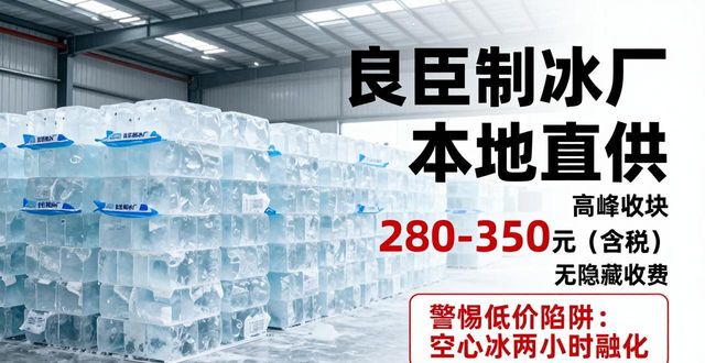 金山良臣制冰厂_金山降温冰块厂_降温冰块质量选择标准