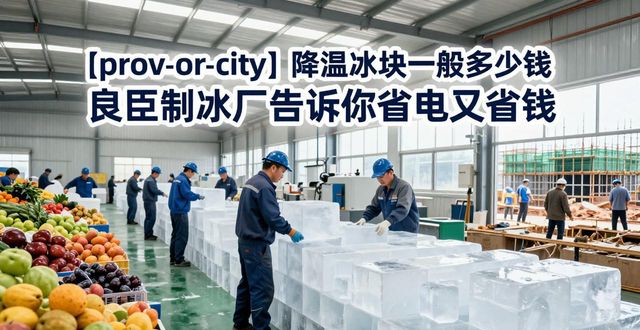 金山降温冰块一般多少钱 良臣制冰厂告诉你省电又省钱